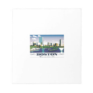 Boston, Massachusetts Notepad