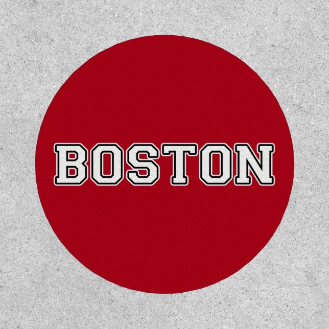 Boston Massachusetts Patch (Front)