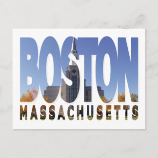 Boston, Massachusetts Postcard