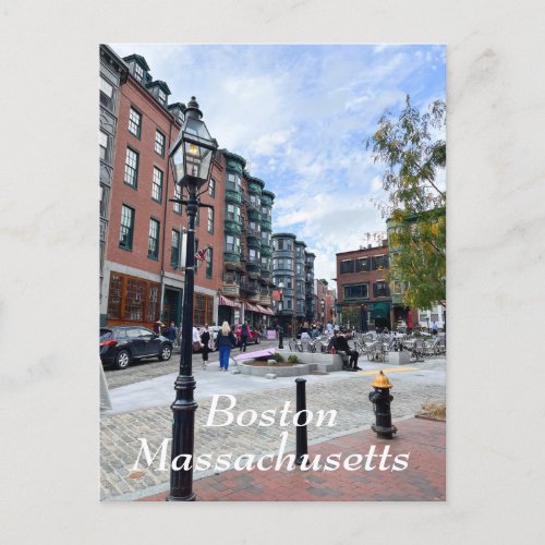 Boston Massachusetts Postcard