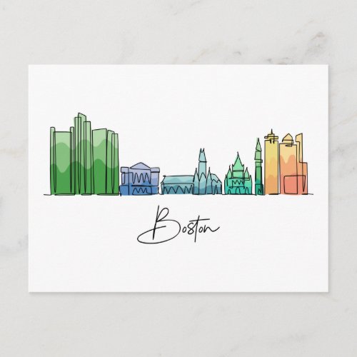 Boston MASSACHUSETTS Postcard