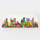 St. Louis Missouri Skyline Kids Zip Hoodie by NextWay Art