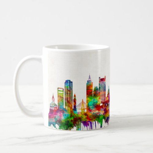 Boston Massachusetts Skyline Coffee Mug