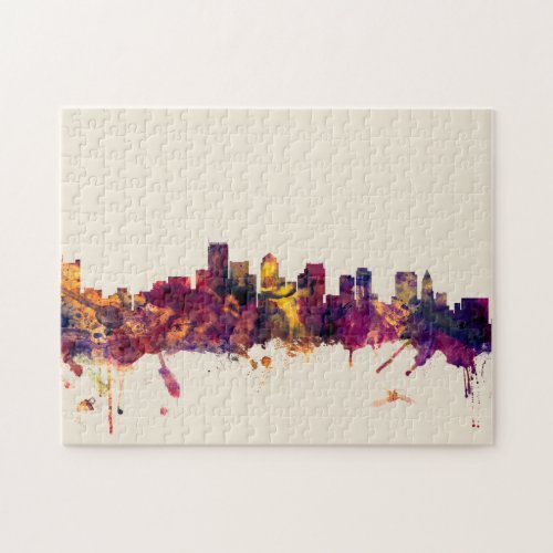 Boston Massachusetts Skyline Jigsaw Puzzle