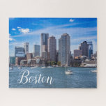 Boston Massachusetts Skyline Jigsaw Puzzle