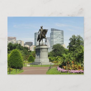 Boston Massachusetts Skyline - Usa Postcard by merrydestinations at Zazzle