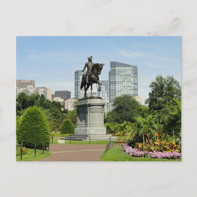 Boston Massachusetts Skyline - USA Postcard (Front)