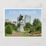 Boston Massachusetts Skyline - Usa Postcard at Zazzle