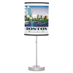 Boston, Massachusetts Table Lamp