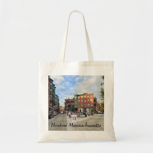 Boston Massachusetts Tote Bag