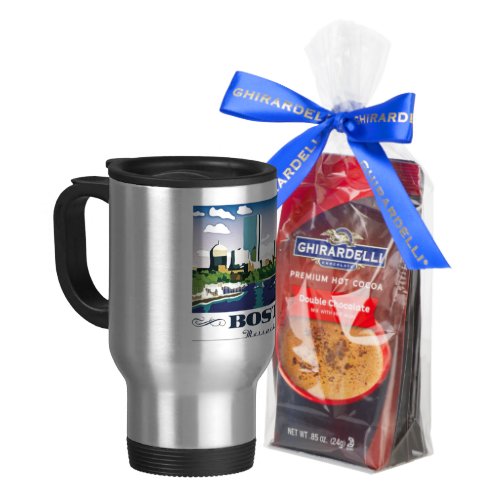 Boston Massachusetts Travel Mug