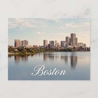 Boston Massachusetts Travel Postcard