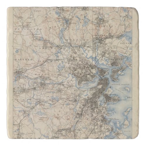 Boston Massachusetts Trivet