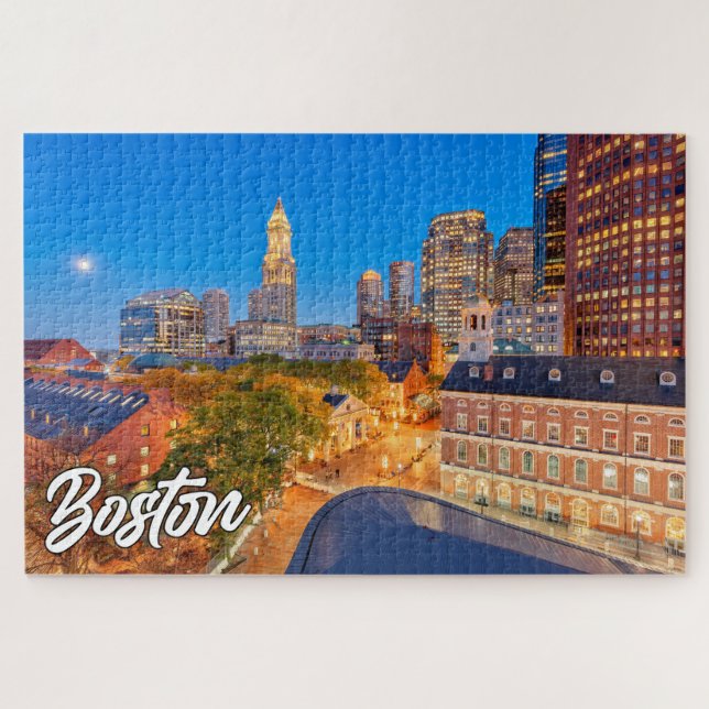 Boston, Massachusetts, United States Jigsaw Puzzle (Horizontal)