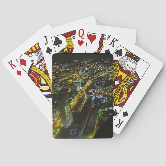 Boston, Massachusetts, USA Poker Cards (Back)