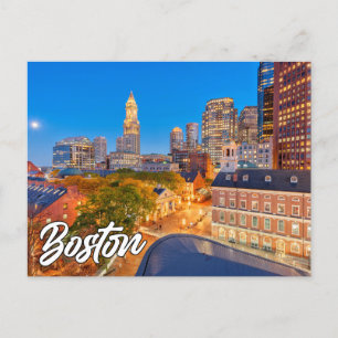 Boston, Massachusetts, USA Postcard