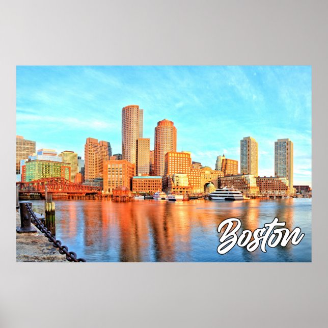 Boston, Massachusetts, USA Poster (Front)
