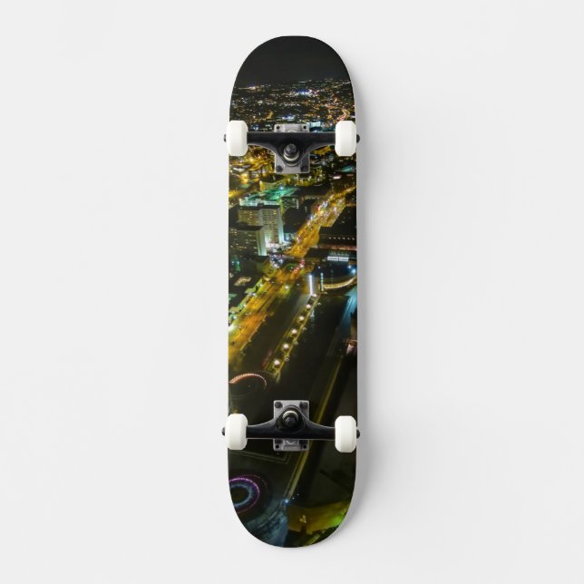 Boston, Massachusetts, USA Skateboard Deck (Front)