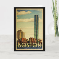 Boston Massachusetts Vintage Travel