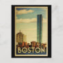 Boston Massachusetts Vintage Travel Postcard