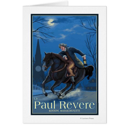 Boston, MassachusettsPaul Revere's Ride (Front)