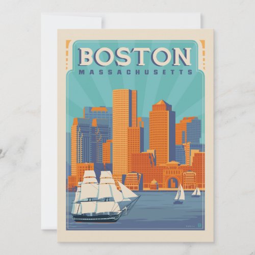 Boston Massachussetts  Save the Date _ Photo