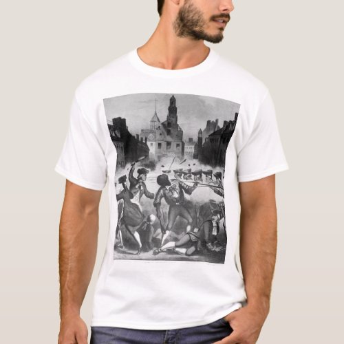 Boston Massacre March 5 1770_War Image T_Shirt