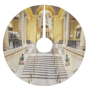 Boston MFA: American Art Landmark Brushed Polyester Tree Skirt