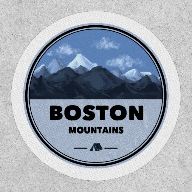 Boston Mountains Arkansas Camping Patch (Front)