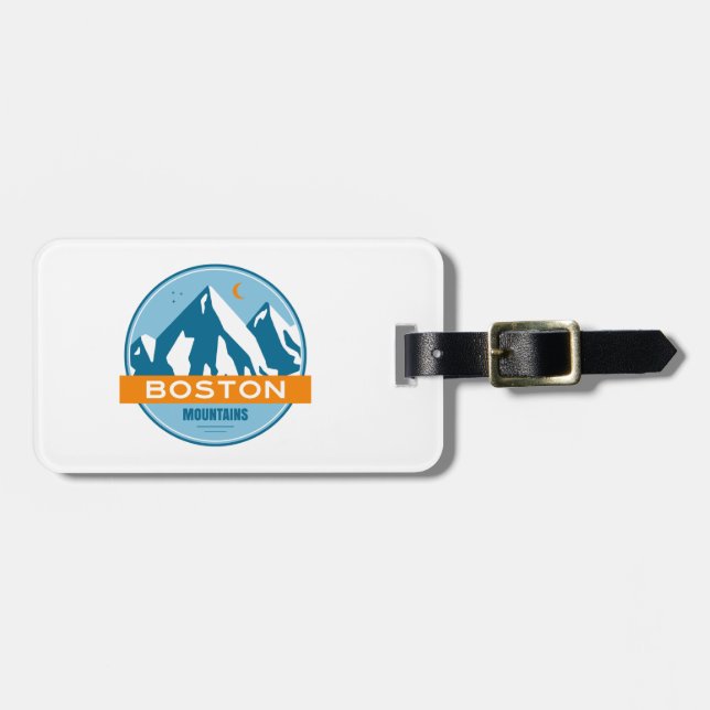 Boston Mountains Arkansas Luggage Tag (Front Horizontal)