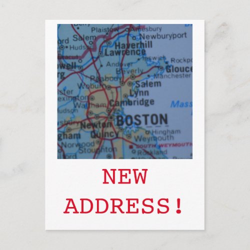 Boston New Address announcement