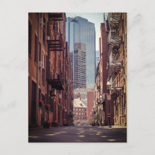 Boston North End Holiday Postcard
