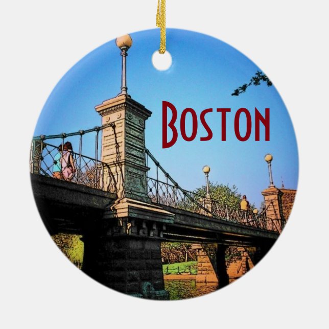 Boston Ornament (Back)