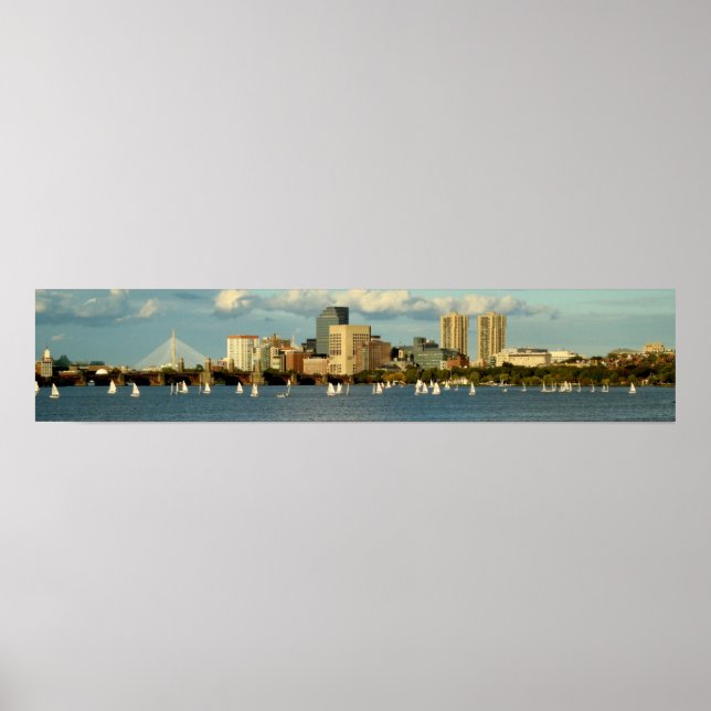 Boston Panorama Poster (Front)