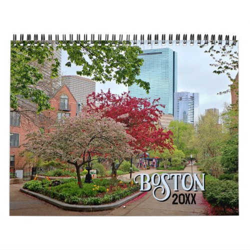 Boston Photography Calendar
