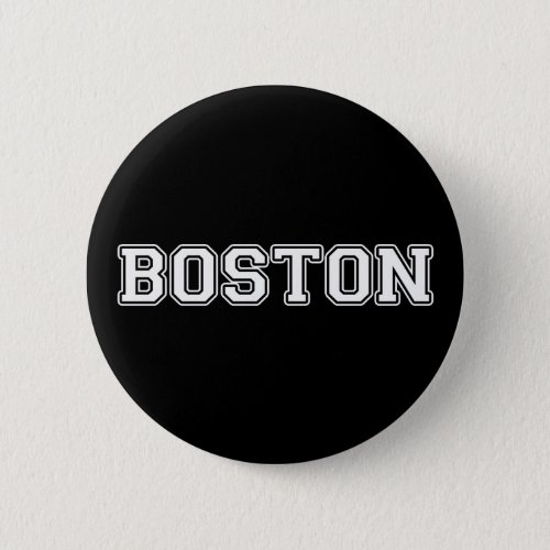 Boston Pinback Button