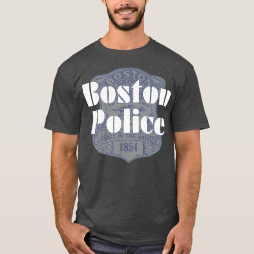 Boston Police  Vintage BPD Tee