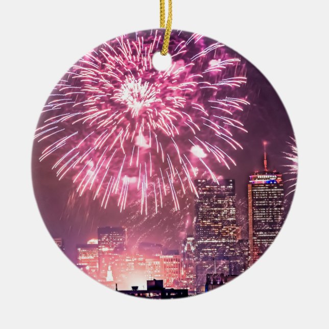 Boston Pops Fireworks Spectacular! Ceramic Ornament (Front)