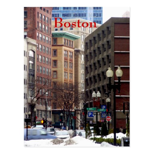 Boston Postcard | Zazzle