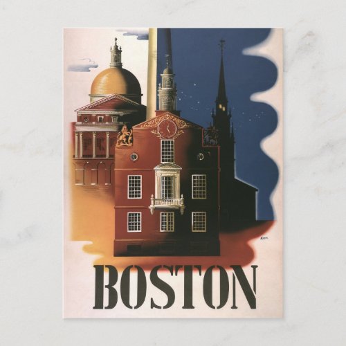 Boston Postcard