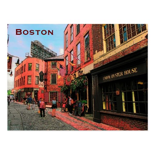 Boston Postcard | Zazzle