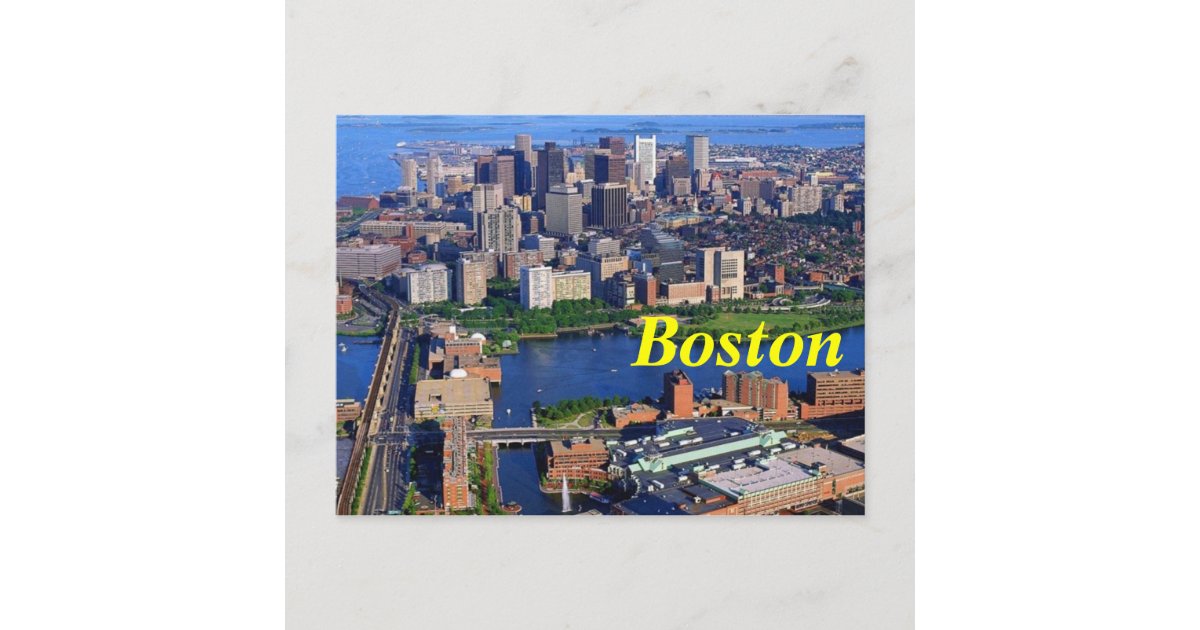 Boston postcard | Zazzle.com