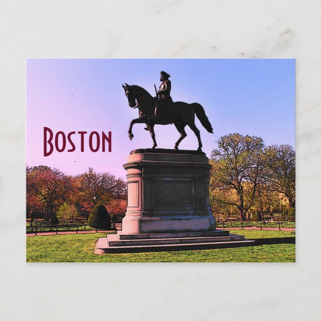 Boston Postcard (Front)