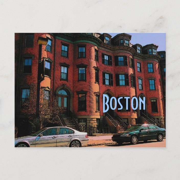 Boston Postcard | Zazzle