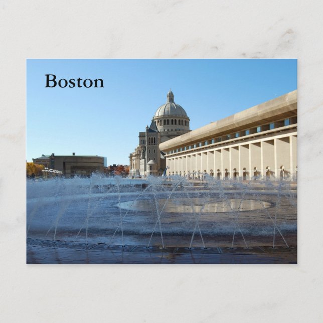 Boston Postcard (Front)
