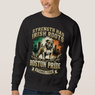 Boston Pride Irish Roots Bulldog Sweatshirt
