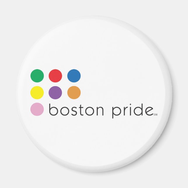 Boston Pride Magnet Standard (Front)