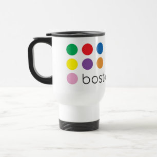 Boston Pride White Traveler Travel Mug