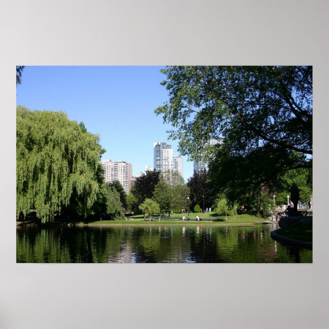 Boston Public Garden Poster (Front)