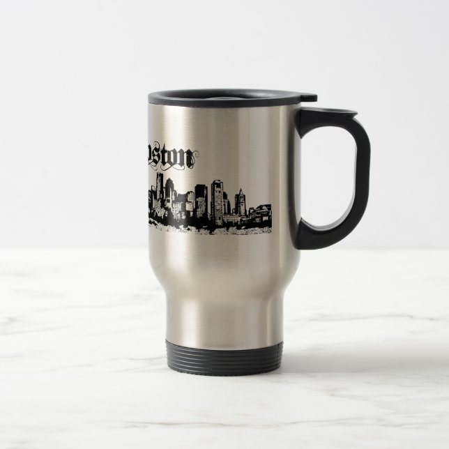 Boston Put on for your city Travel Mug (Right)